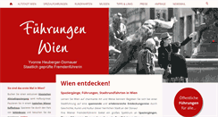 Desktop Screenshot of fuehrungenwien.at