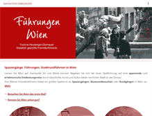 Tablet Screenshot of fuehrungenwien.at